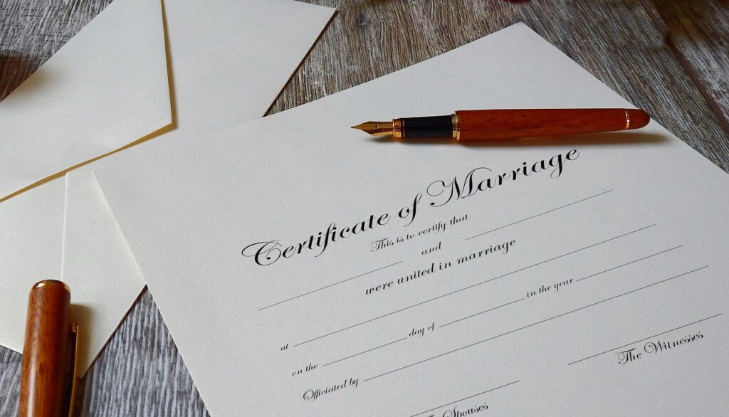 obtener copia certificada de acta de matrimonio en Baja California. 